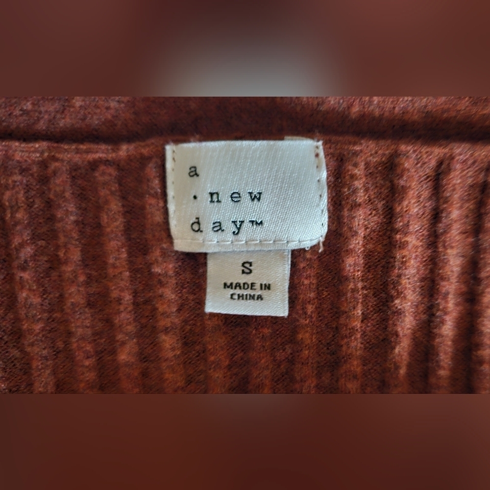✨ A New Day Women's Ribbed Cardigan Sweater ✨ - Picture 4 of 4
